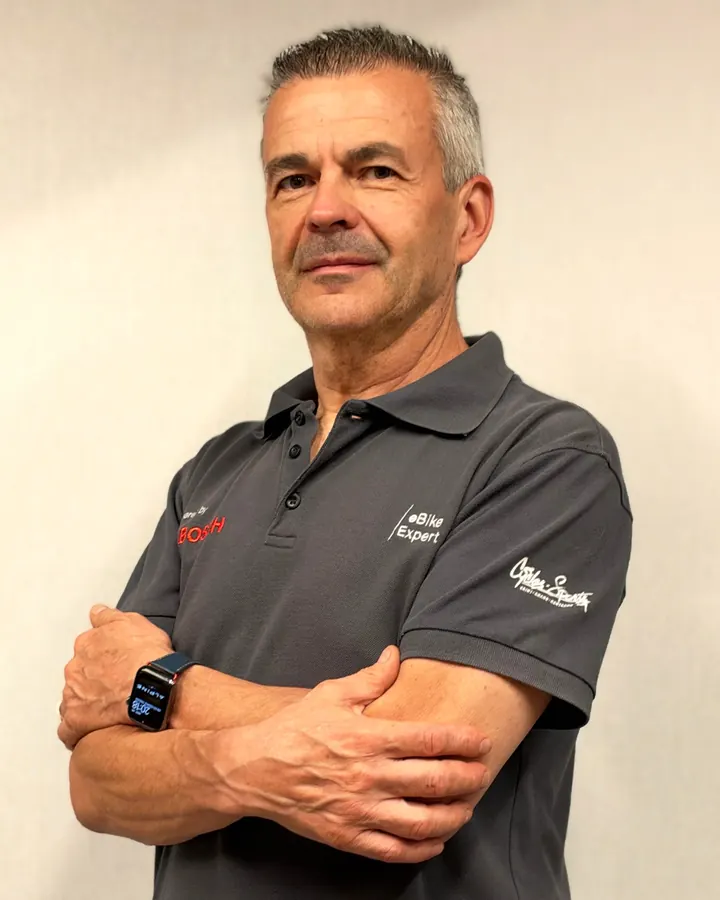 Laurent, gérant chez Cycles Sports
