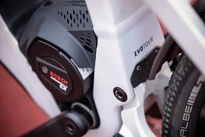 Moteur Bosch Performance CX sur un vélo électrique Scott